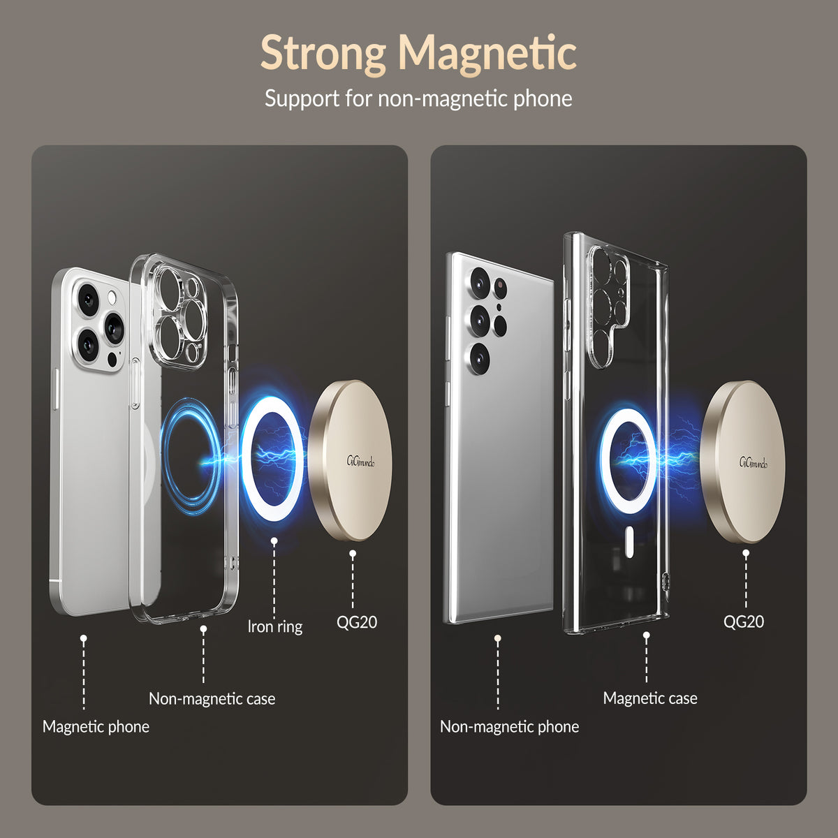 GiGimundo M20 Magnet SSD 2TB - Portable Festplatte Für IPhone 15/16 Pro & Mac